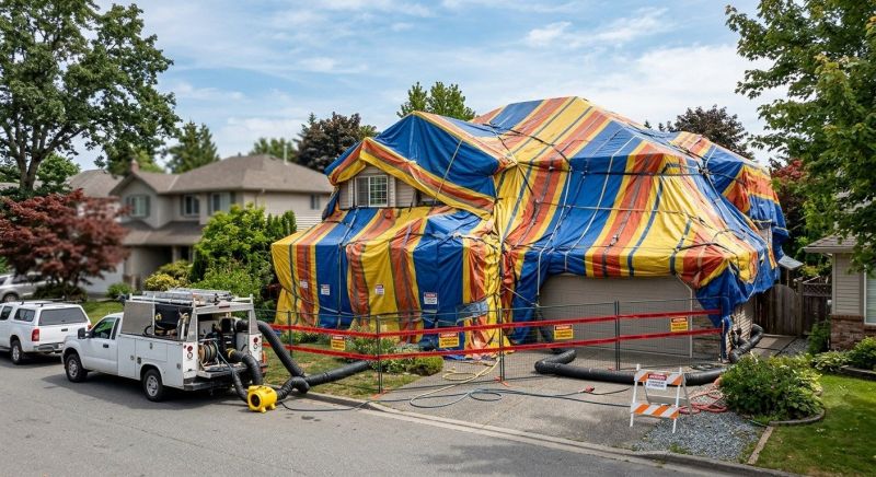 Tent Fumigation in Davis County, UT