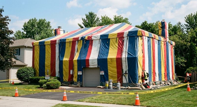 Termite Tenting in Clarksville, TN