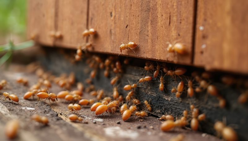 Termite Activity in Spring