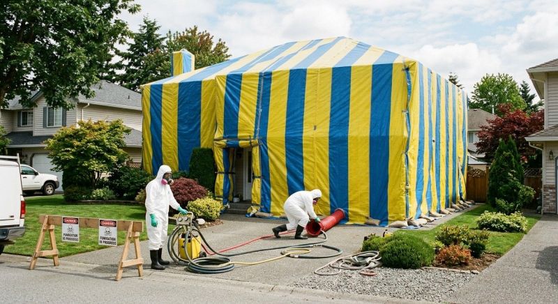 Termite Tenting in Coeur D Alene, ID